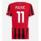 AC Milan Christian Pulisic #11 Replike Domaci Dres za Ženska 2024-25 Kratak Rukav